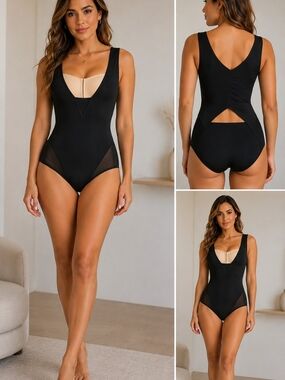 🖤 Black Shaping Bodysuit.